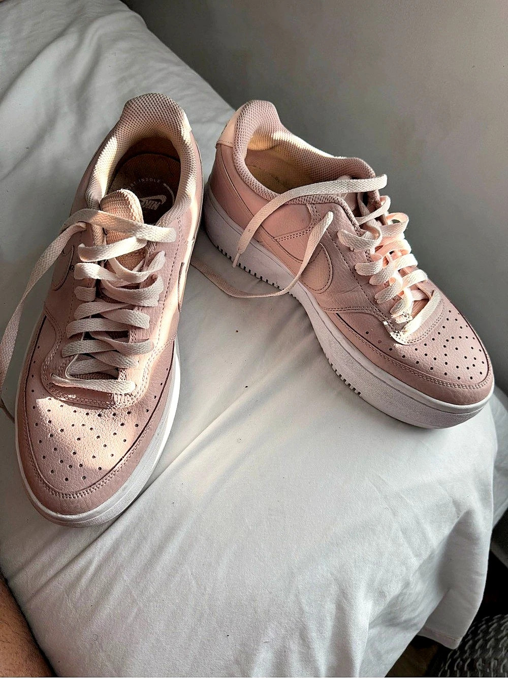Nike Court Vision Alta LTR (Pink Oxford) Sneakers
